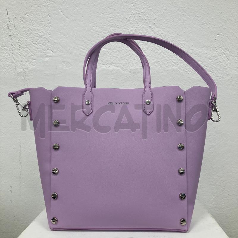 BORSA DONNA KELLY KROSS LILLA+TRACOLLA | Mercatino dell'Usato Gazzada schianno 1
