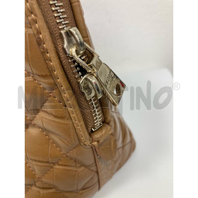 BORSA DONNA LOVE MOSCHINO MARRONE | Mercatino dell'Usato Gazzada schianno 3