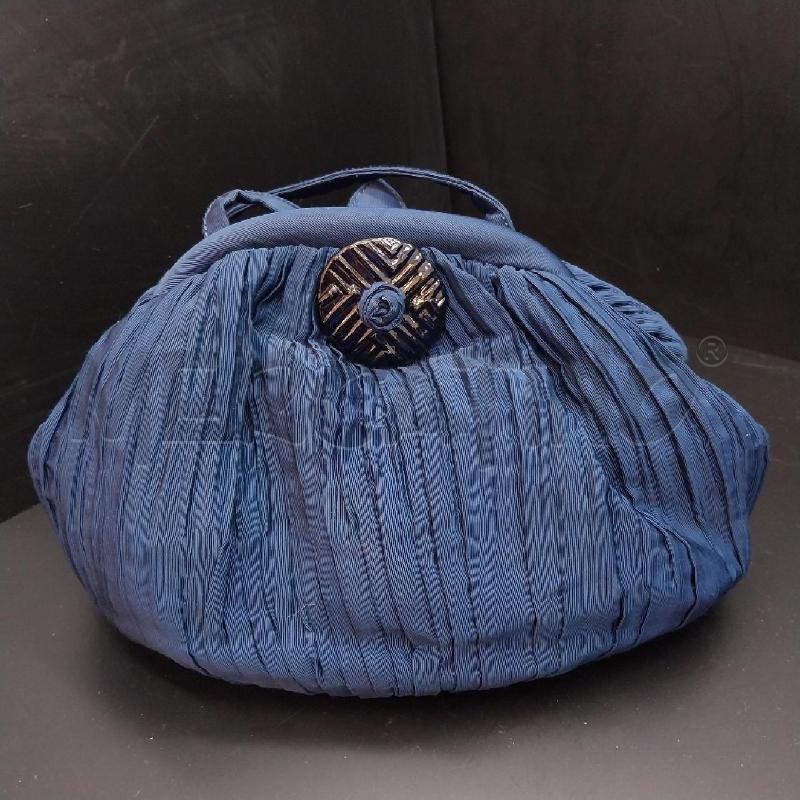 BORSA DONNA MALIPARMI BLU PLISSE | Mercatino dell'Usato Gazzada schianno 1