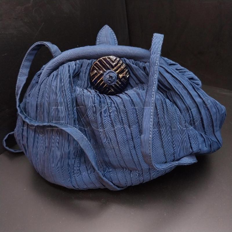 BORSA DONNA MALIPARMI BLU PLISSE | Mercatino dell'Usato Gazzada schianno 4
