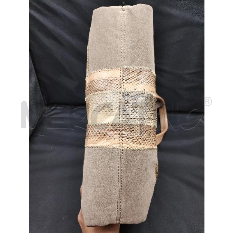 BORSA DONNA MALIPARMI PELLE BEIGE | Mercatino dell'Usato Gazzada schianno 4