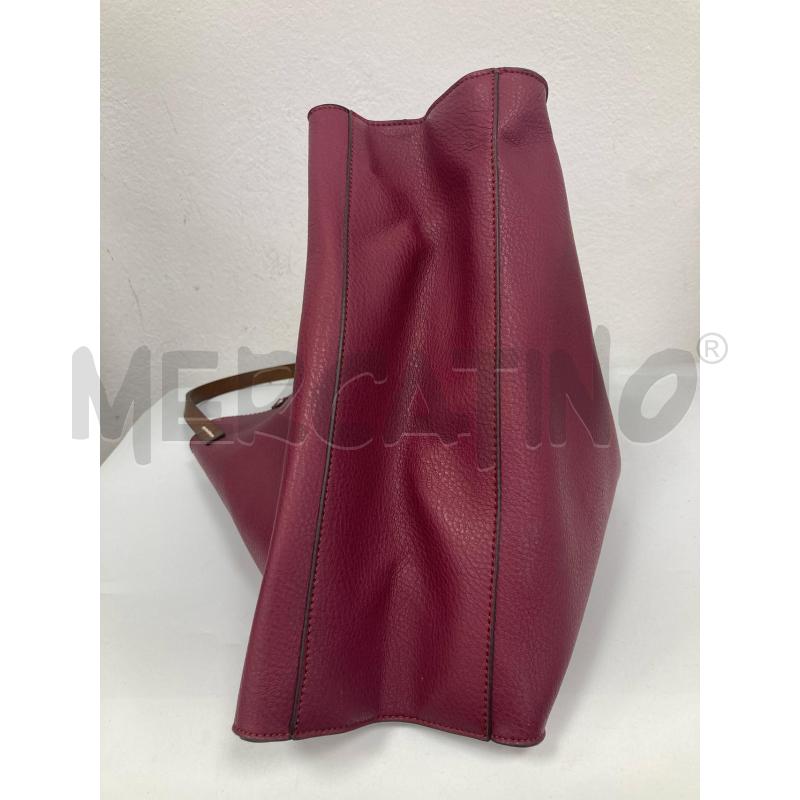 BORSA DONNA MANILA GRACE PELLE BORDEAUX | Mercatino dell'Usato Gazzada schianno 3