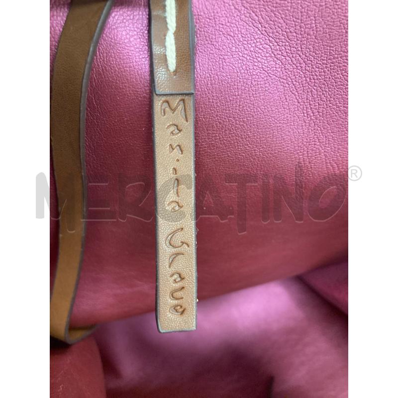 BORSA DONNA MANILA GRACE PELLE BORDEAUX | Mercatino dell'Usato Gazzada schianno 5