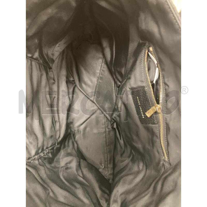 BORSA DONNA MARC JACOBS TRAPUNTATA NERA MANICI CATENA DORATA | Mercatino dell'Usato Gazzada schianno 4