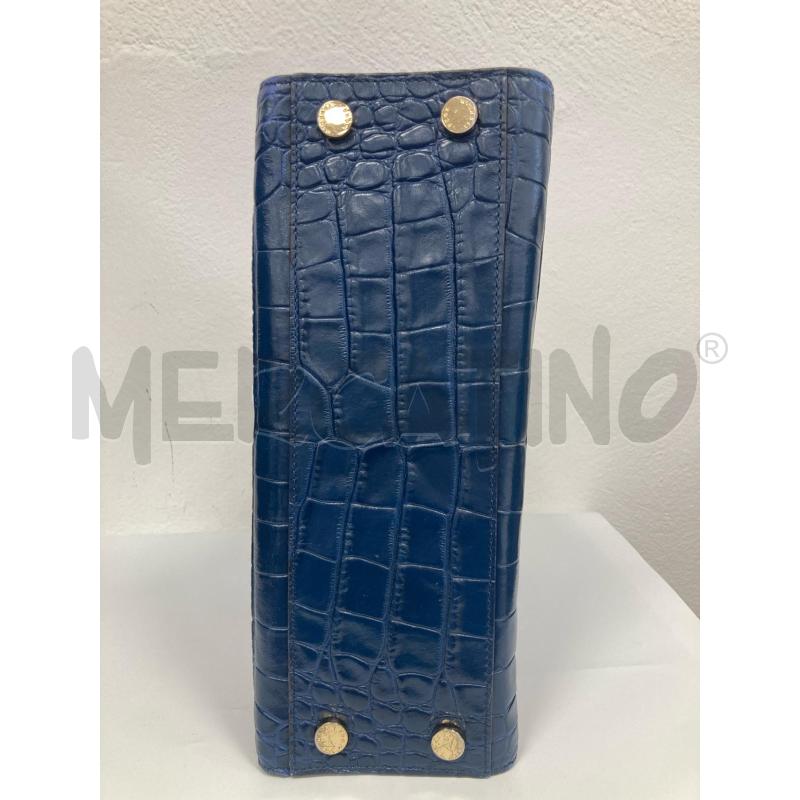 BORSA DONNA MICHAEL KORS BLU | Mercatino dell'Usato Gazzada schianno 4