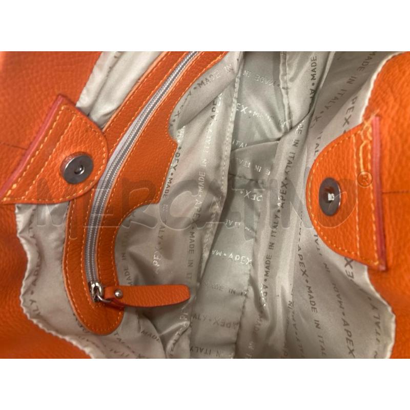 BORSA DONNA MII A MANO ARANCIO  | Mercatino dell'Usato Gazzada schianno 4