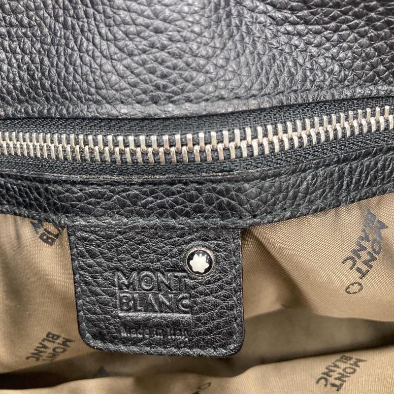 BORSA DONNA MONT BLANC NERA A MANO  | Mercatino dell'Usato Gazzada schianno 5