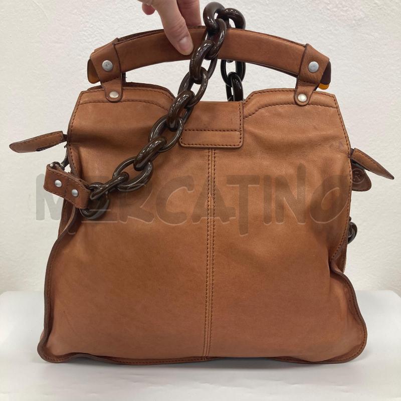 BORSA DONNA PELLE MARRONE HOSS | Mercatino dell'Usato Gazzada schianno 2