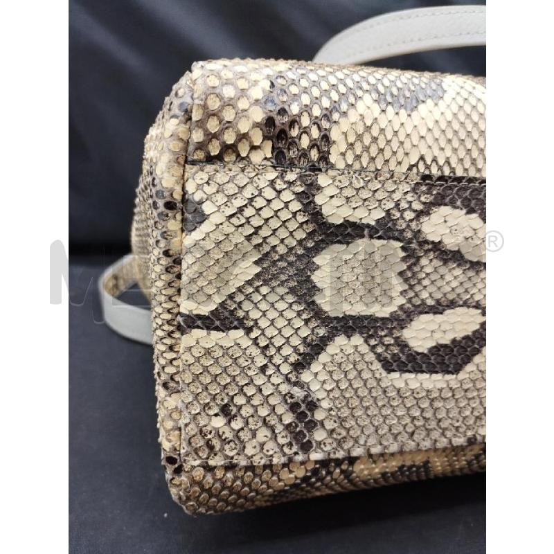 BORSA DONNA PITONE BEIGE | Mercatino dell'Usato Gazzada schianno 2