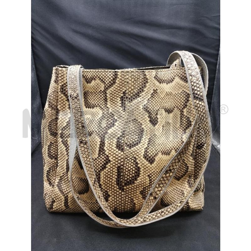 BORSA DONNA PITONE BEIGE | Mercatino dell'Usato Gazzada schianno 5