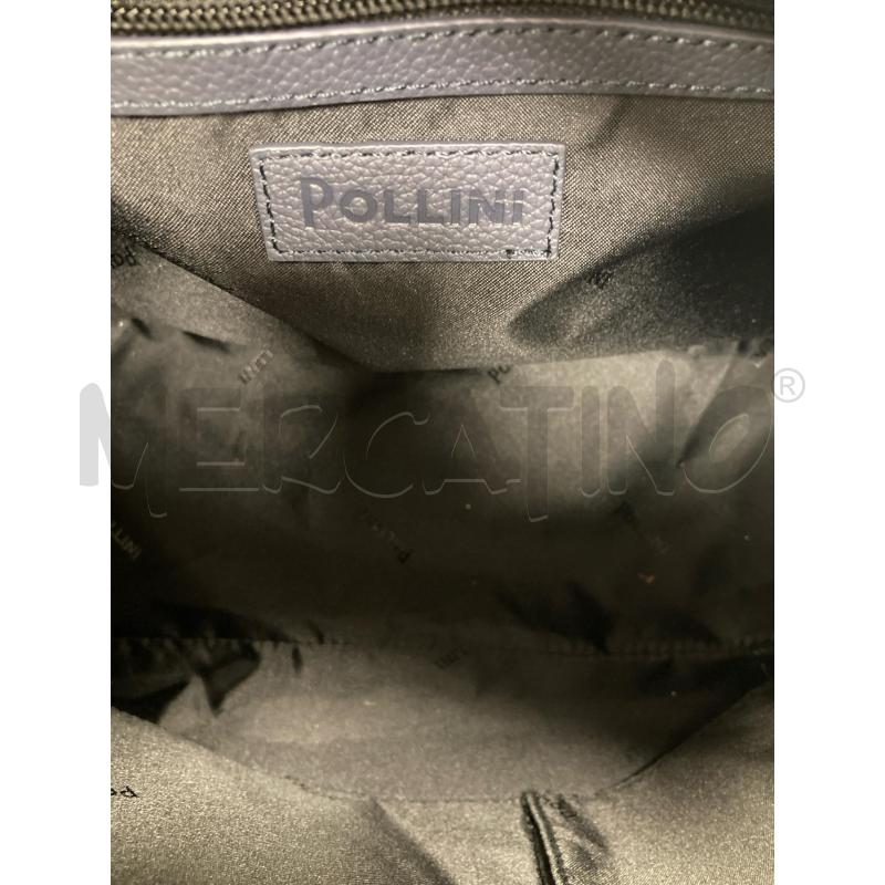 BORSA DONNA POLLINI BLU PANNA | Mercatino dell'Usato Gazzada schianno 5