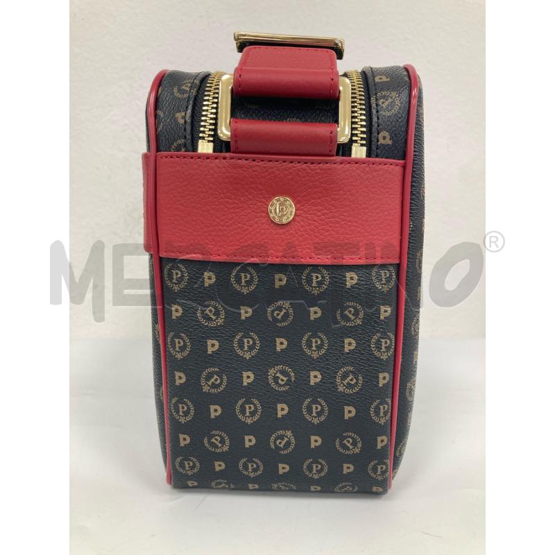 BORSA DONNA POLLINI NERA ROSSA | Mercatino dell'Usato Gazzada schianno 4