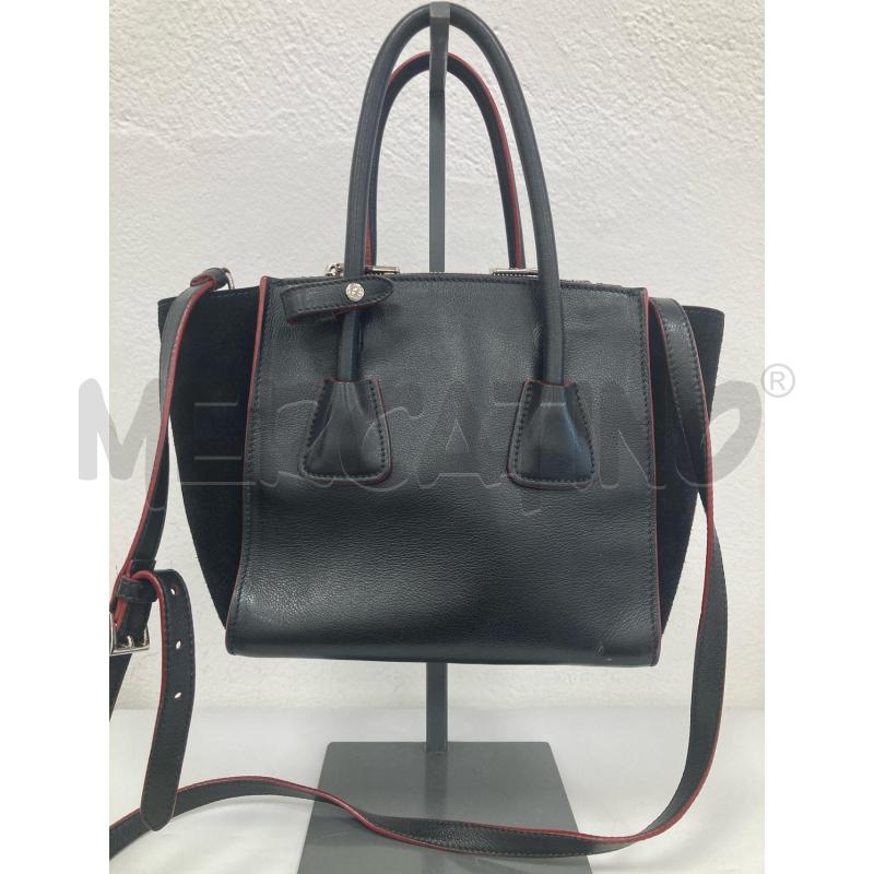 BORSA DONNA PRADA NERA TRACOLLA | Mercatino dell'Usato Gazzada schianno 2