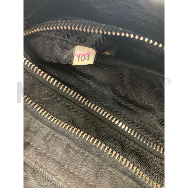 BORSA DONNA PRADA TELA NERA | Mercatino dell'Usato Gazzada schianno 4