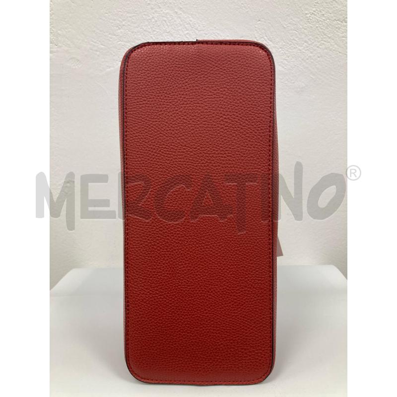 BORSA DONNA ROMEO GIGLI MATTONE MANICI NERI CHIUSURA DORATA CARTELLINO | Mercatino dell'Usato Gazzada schianno 4