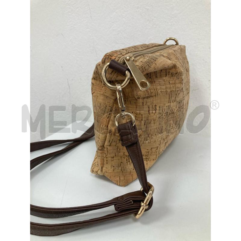 BORSA DONNA SUGHERO + TRACOLLINA INTERNA | Mercatino dell'Usato Gazzada schianno 3
