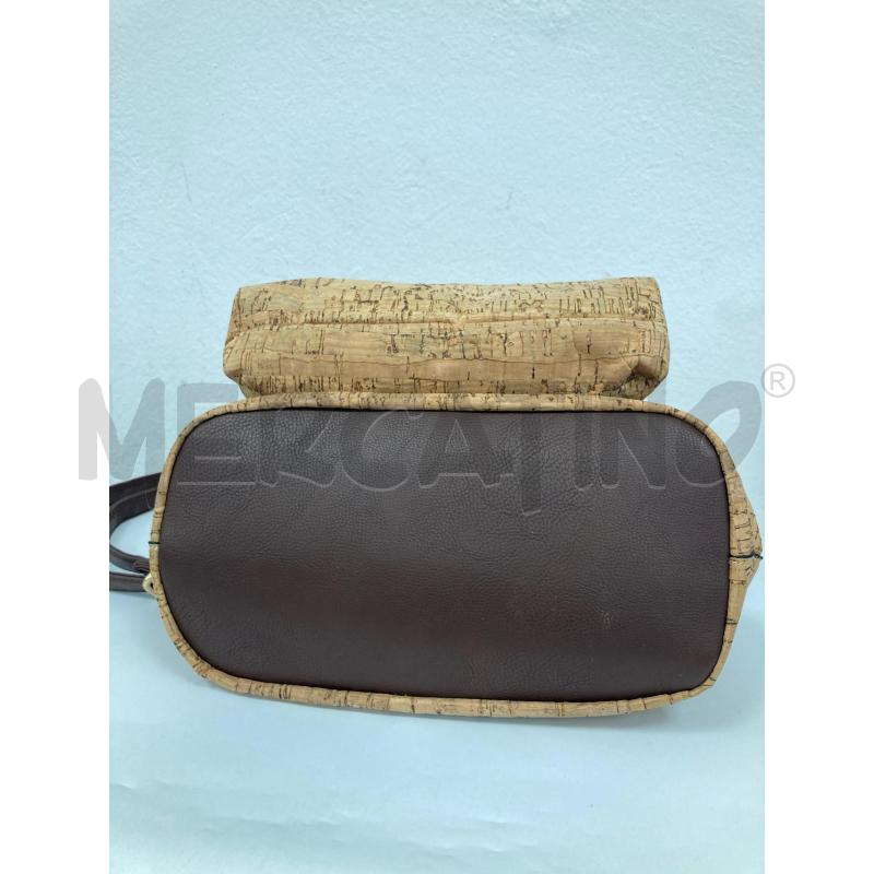 BORSA DONNA SUGHERO + TRACOLLINA INTERNA | Mercatino dell'Usato Gazzada schianno 4