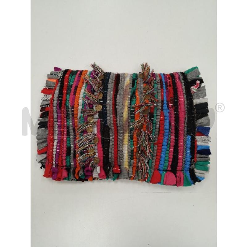BORSA DONNA TAPPETO GRIGIO NERO ARANCIO FUXIA | Mercatino dell'Usato Gazzada schianno 2