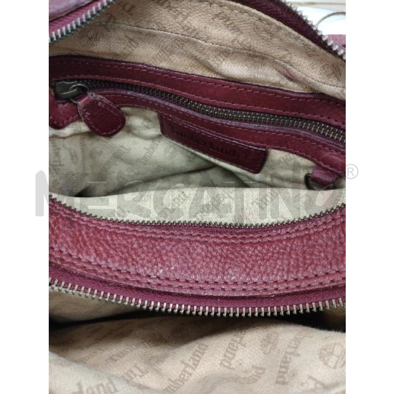 BORSA DONNA TIMBERLAND ROSSA  | Mercatino dell'Usato Gazzada schianno 4