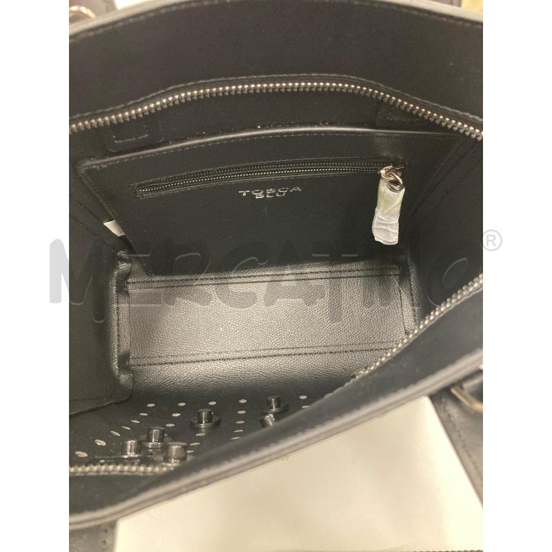 BORSA DONNA TOSCA BLU NERA STRASS | Mercatino dell'Usato Gazzada schianno 4