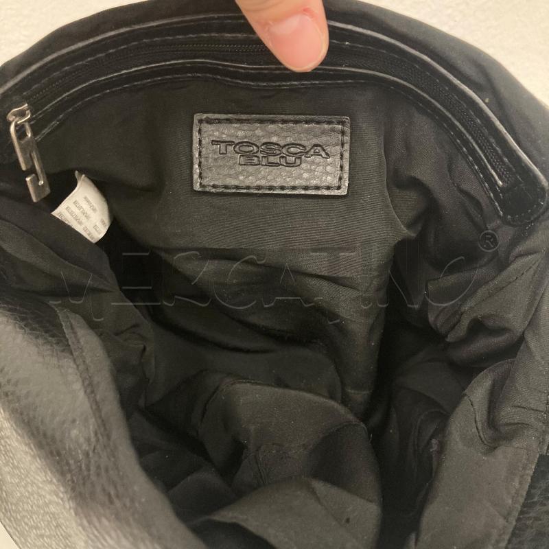 BORSA DONNA TOSCA BLU NERO DISEGNATA | Mercatino dell'Usato Gazzada schianno 5