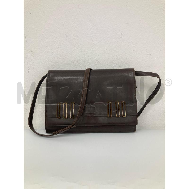 BORSA DONNA VALENTINO VINTAGE MARRONE | Mercatino dell'Usato Gazzada schianno 1