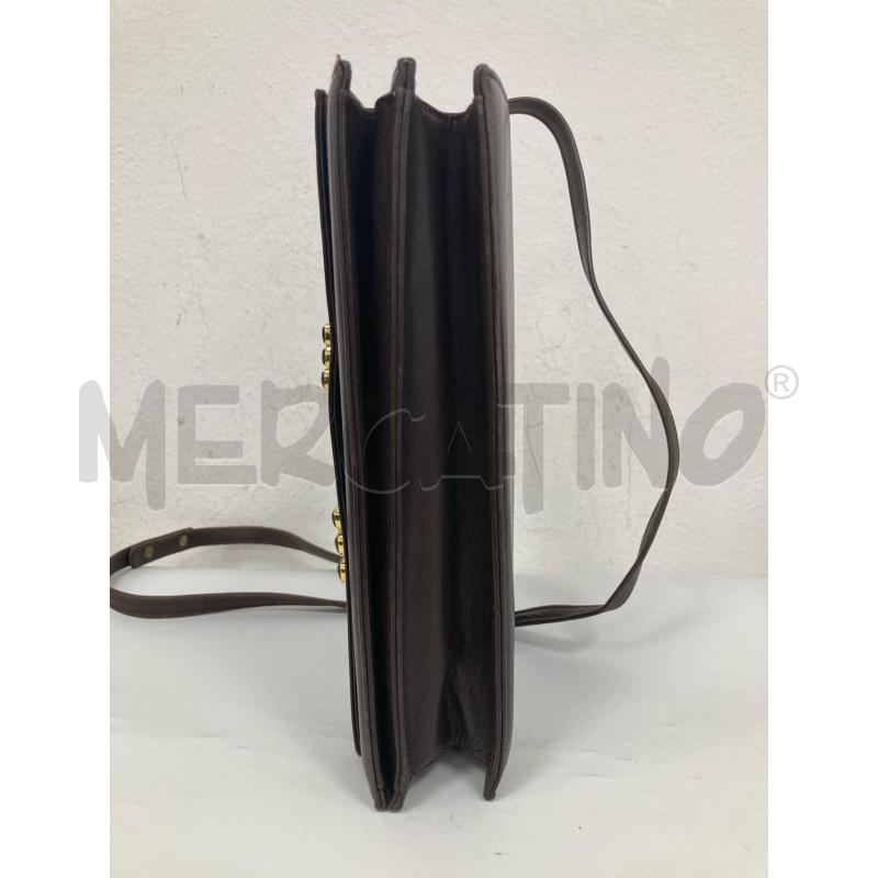 BORSA DONNA VALENTINO VINTAGE MARRONE | Mercatino dell'Usato Gazzada schianno 3