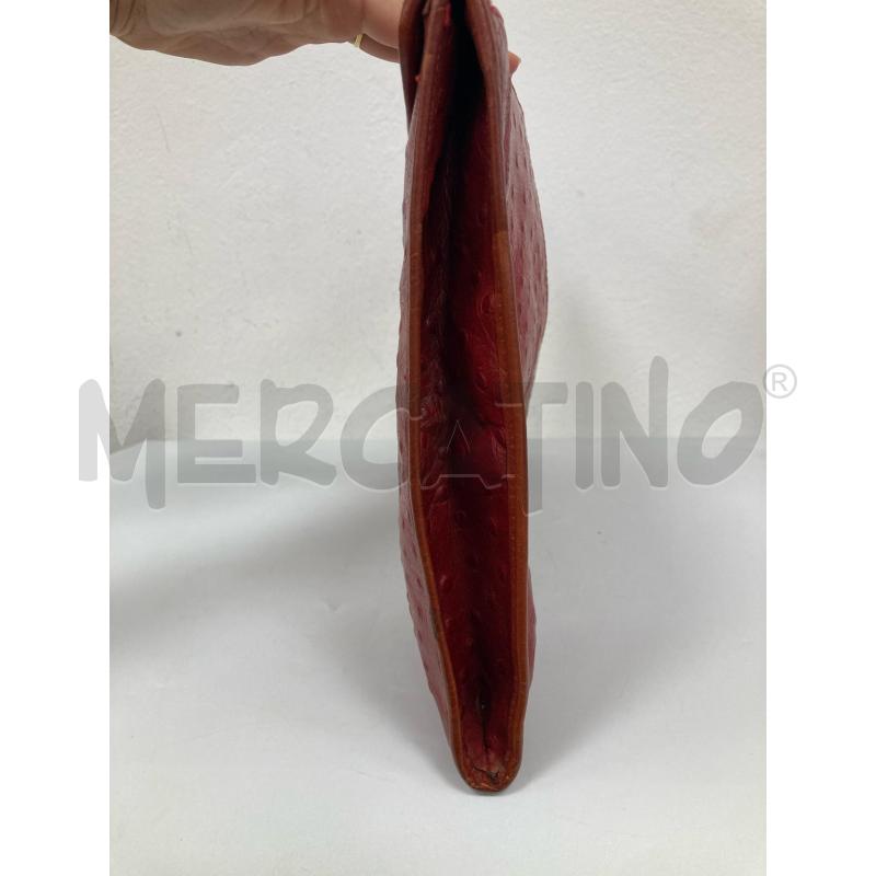 BORSA DONNA VINTAGE A MANO FURLA ROSSA | Mercatino dell'Usato Gazzada schianno 5