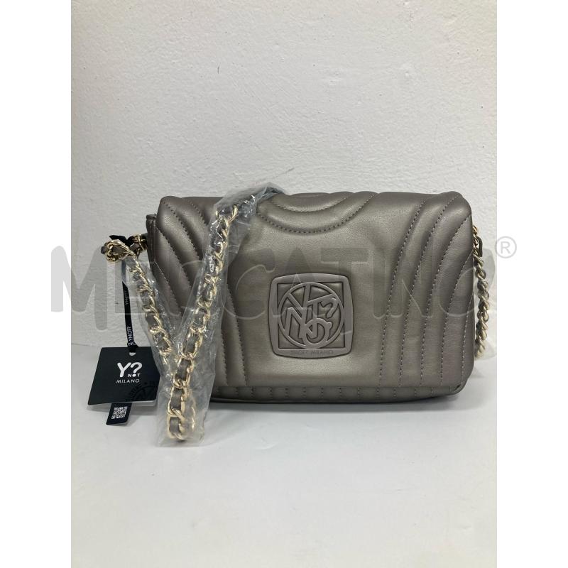 BORSA DONNA YNOTMILANO GRIGIA TRACOLLA | Mercatino dell'Usato Gazzada schianno 1