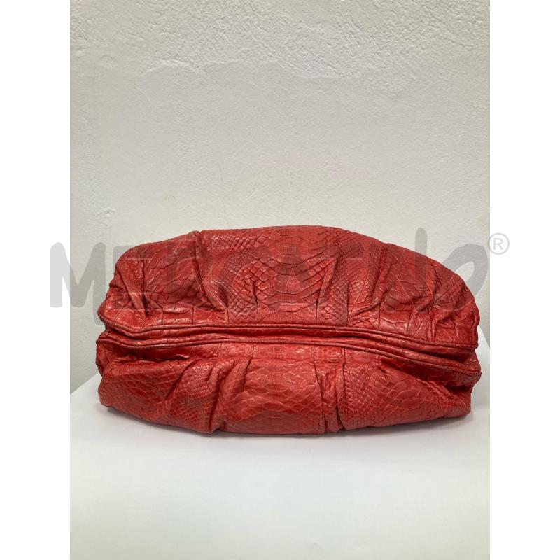 BORSA DONNA ZAGLIANI PITONE ROSSO | Mercatino dell'Usato Gazzada schianno 4