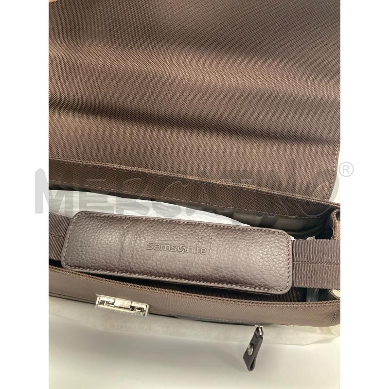 BORSA PORTA PC SAMSONITE MARRONE   | Mercatino dell'Usato Gazzada schianno 3