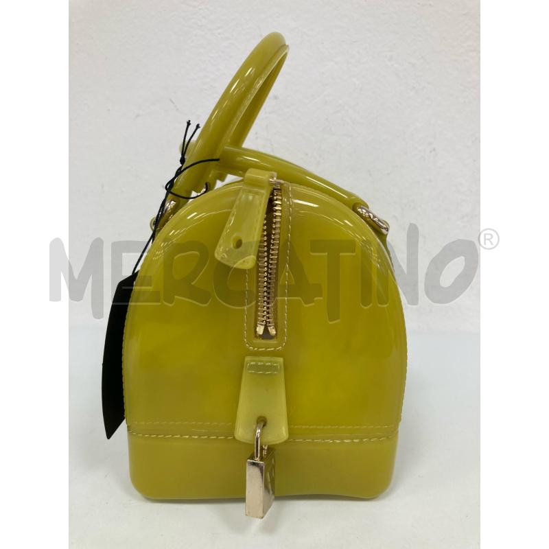 BORSETTA DONNA FURLA GOMMA GIALLA CARTELLINO | Mercatino dell'Usato Gazzada schianno 2