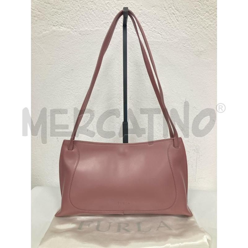 BORSETTA DONNA FURLA ROSA ANTICO  | Mercatino dell'Usato Gazzada schianno 1