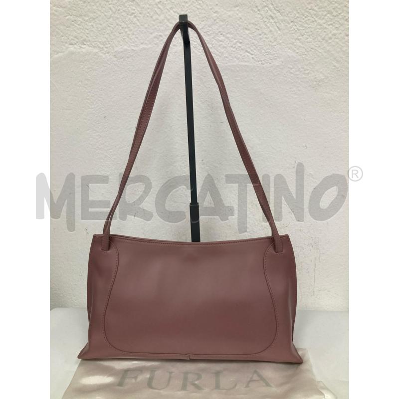 BORSETTA DONNA FURLA ROSA ANTICO  | Mercatino dell'Usato Gazzada schianno 2