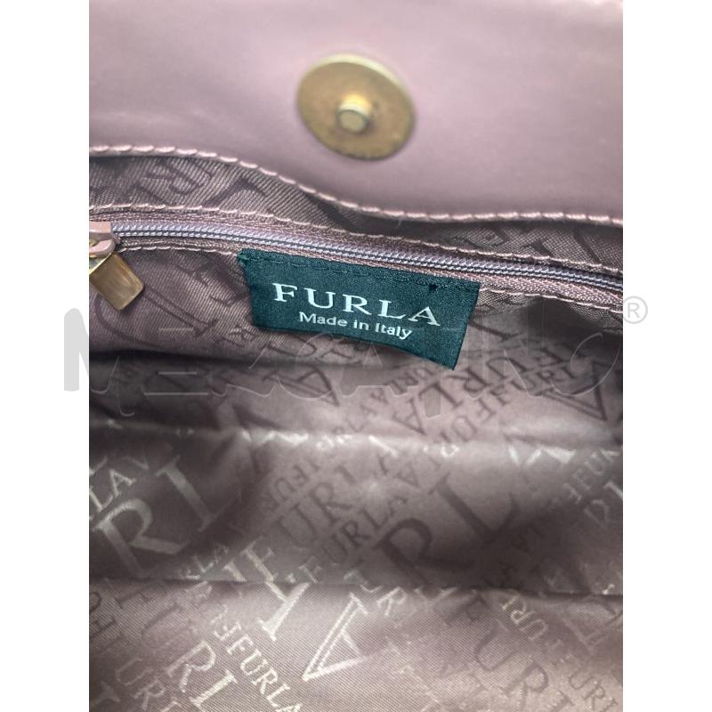 BORSETTA DONNA FURLA ROSA ANTICO  | Mercatino dell'Usato Gazzada schianno 4
