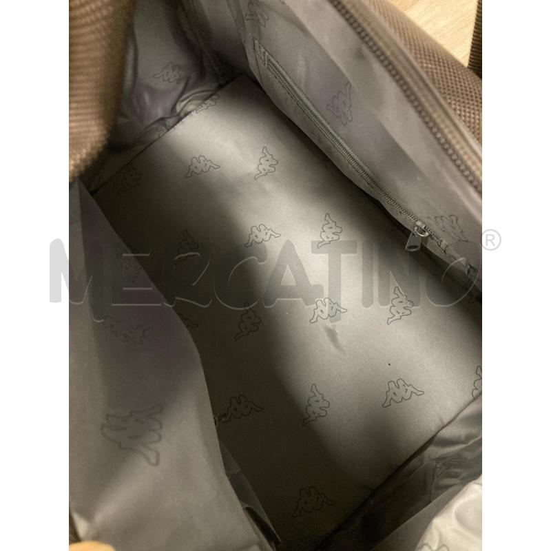 BORSONE KAPPA MARRONE CARTELLINO | Mercatino dell'Usato Gazzada schianno 3