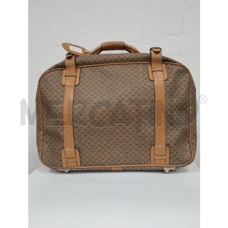 BORSONE PELLE GUCCI BEIGE VINTAGE | Mercatino dell'Usato Gazzada schianno 3