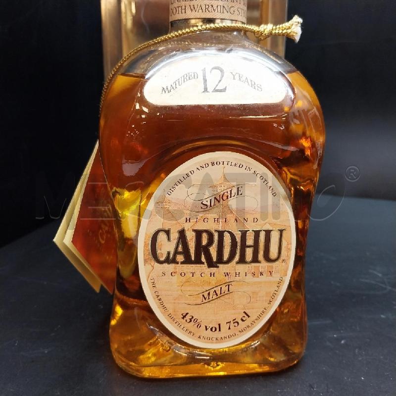 BOTTIGLIA DA COLLEZIONE HIGHLAND CARDHU NATURED 12 YEARS | Mercatino dell'Usato Gazzada schianno 3