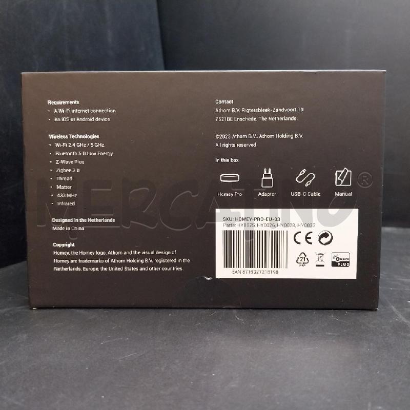 BOX DOMOTICO HOMEY PRO -EU-03 | Mercatino dell'Usato Gazzada schianno 4