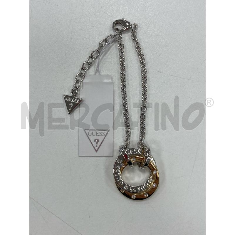 BRACCIALETTO GUESS 2 CERCHI INTRECCIATI DORATO | Mercatino dell'Usato Gazzada schianno 2