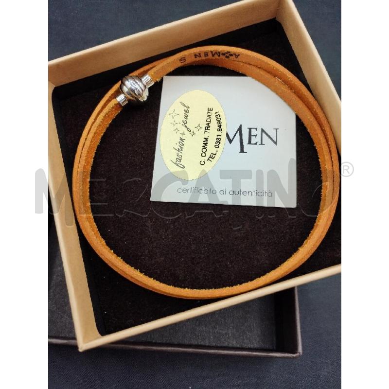 BRACCIALE AMEN PELLE | Mercatino dell'Usato Gazzada schianno 1