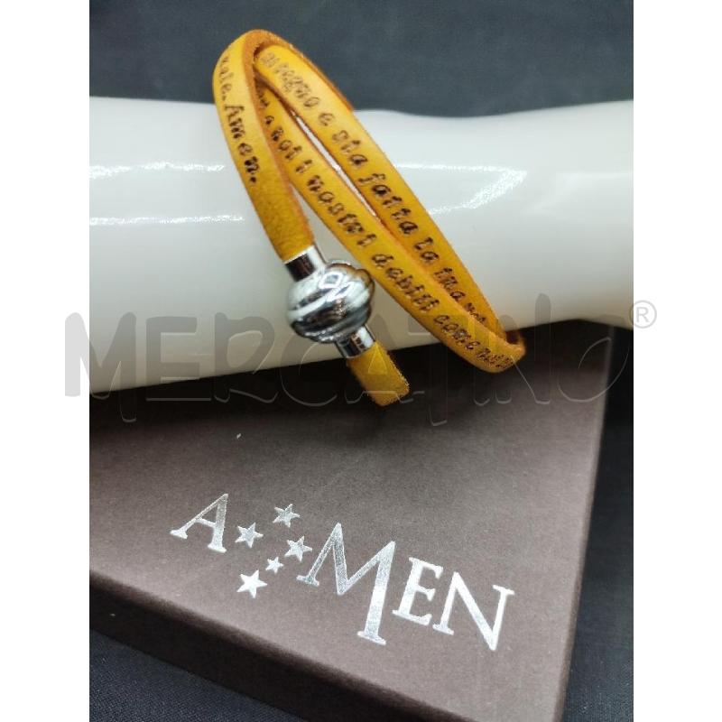 BRACCIALE AMEN PELLE | Mercatino dell'Usato Gazzada schianno 2