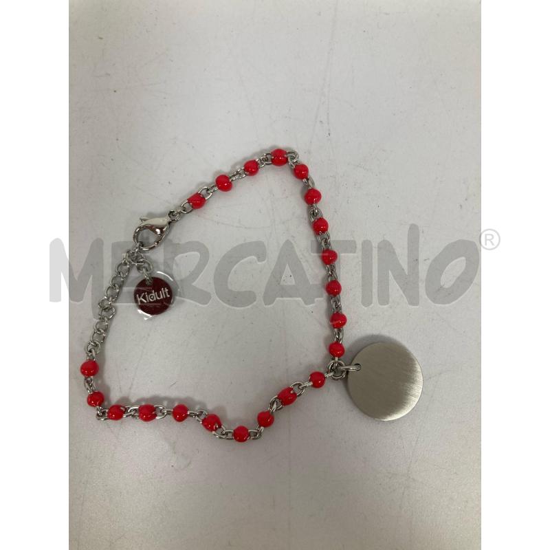 BRACCIALE KIDULT PERLINE ROSSE | Mercatino dell'Usato Gazzada schianno 3