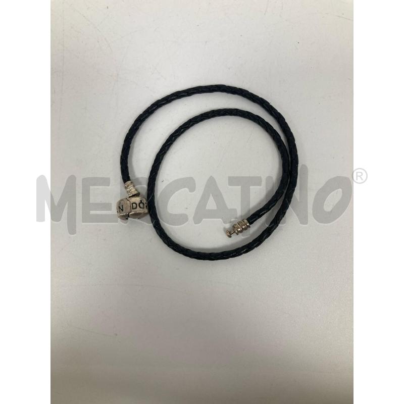 BRACCIALE PANDORA PELLE  | Mercatino dell'Usato Gazzada schianno 3