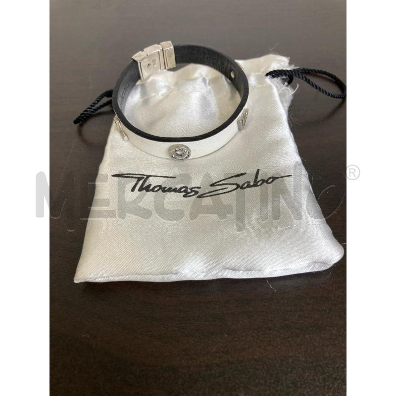 BRACCIALE THOMAS SABO BIANCO SCRITTA LOVE | Mercatino dell'Usato Gazzada schianno 1