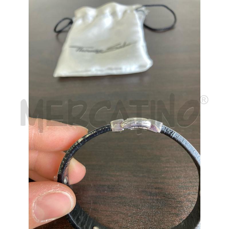 BRACCIALE THOMAS SABO BIANCO SCRITTA LOVE | Mercatino dell'Usato Gazzada schianno 4
