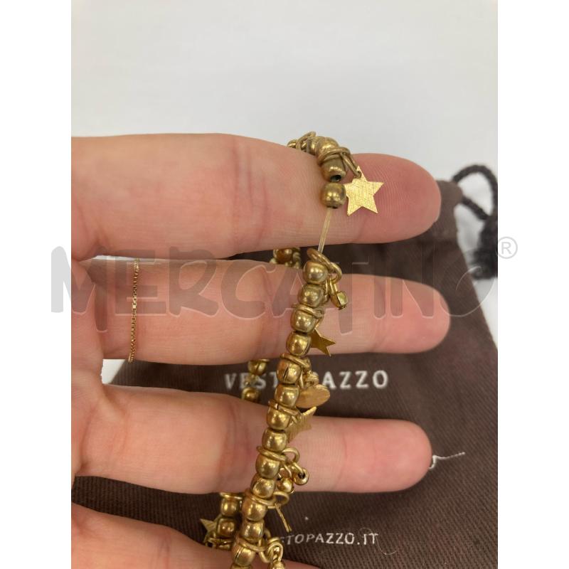 BRACCIALE VESTO PAZZO COLOR DORATO | Mercatino dell'Usato Gazzada schianno 2