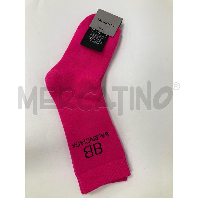CALZE DONNA BALENCIAGA FUXIA  | Mercatino dell'Usato Gazzada schianno 1