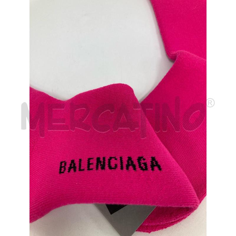 CALZE DONNA BALENCIAGA FUXIA  | Mercatino dell'Usato Gazzada schianno 3