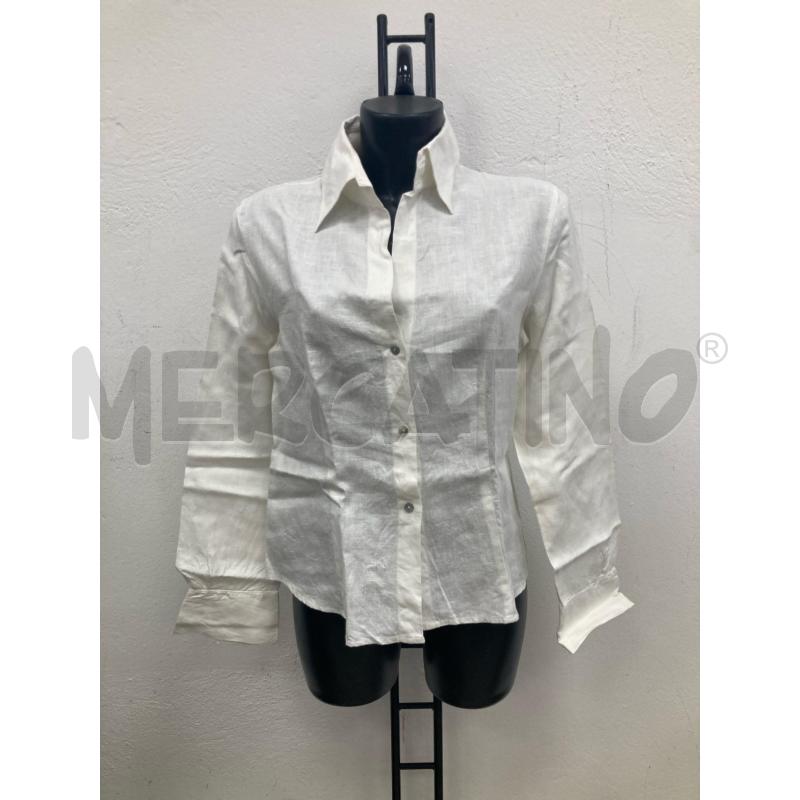 CAMICIA DONNA AND BIANCA LINO | Mercatino dell'Usato Gazzada schianno 1